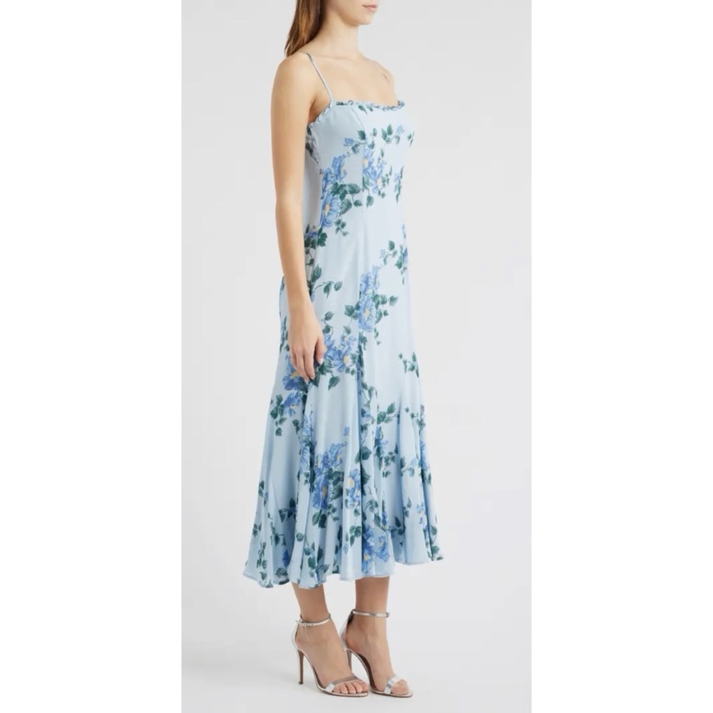 Reformation Lilibet Dress in Fresh Air - Picture 3 of 13